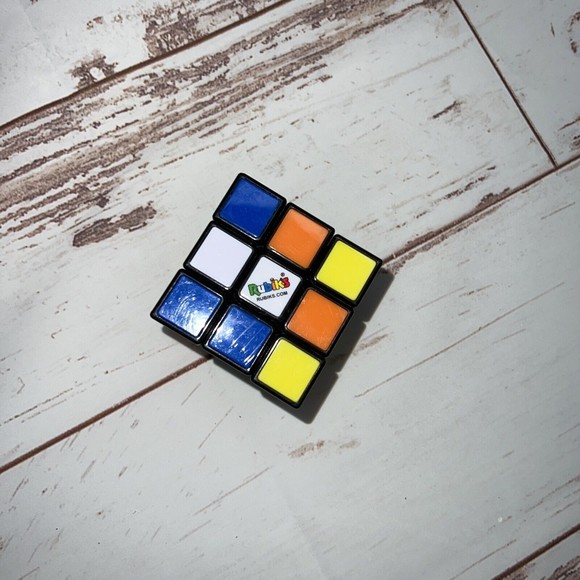 Rubiks Cube 3x3 Original Brain Teaser Puzzle Strategy Toy Play for Kids & Adults - Picture 2 of 2